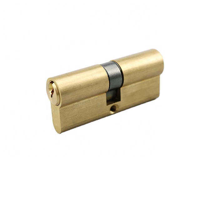 Euro profile mortice lock brass Core Body Double open Euro Cylinder Door Lock wi