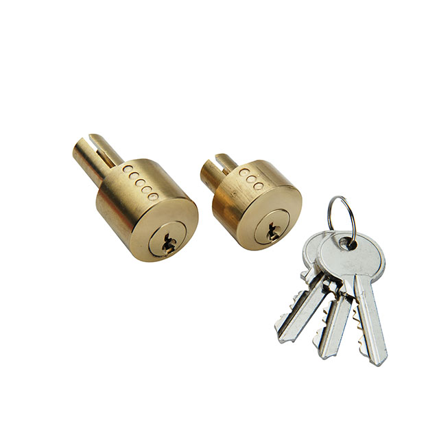 American Type Rim Round Brass Cylinder Replacement Rim Lock Safe Key Cylinder