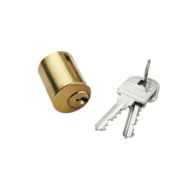 American Type Rim Round Brass Cylinder Replacement Rim Lock Safe Key Cylinder