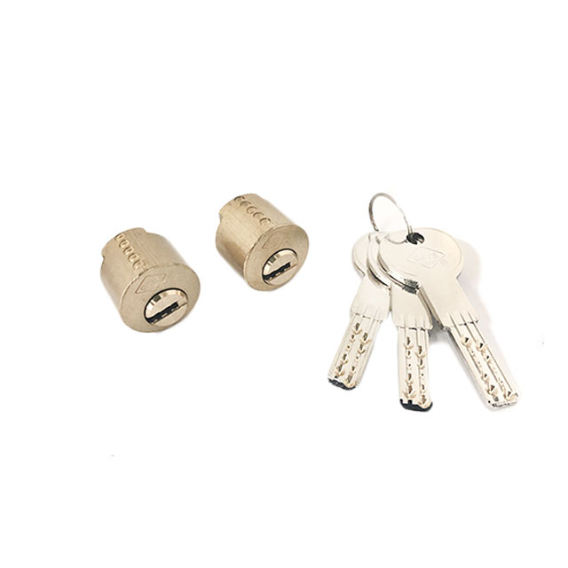 American Style Interactive Solid Brass Cylinder in Cylindrical Used in Locksets&